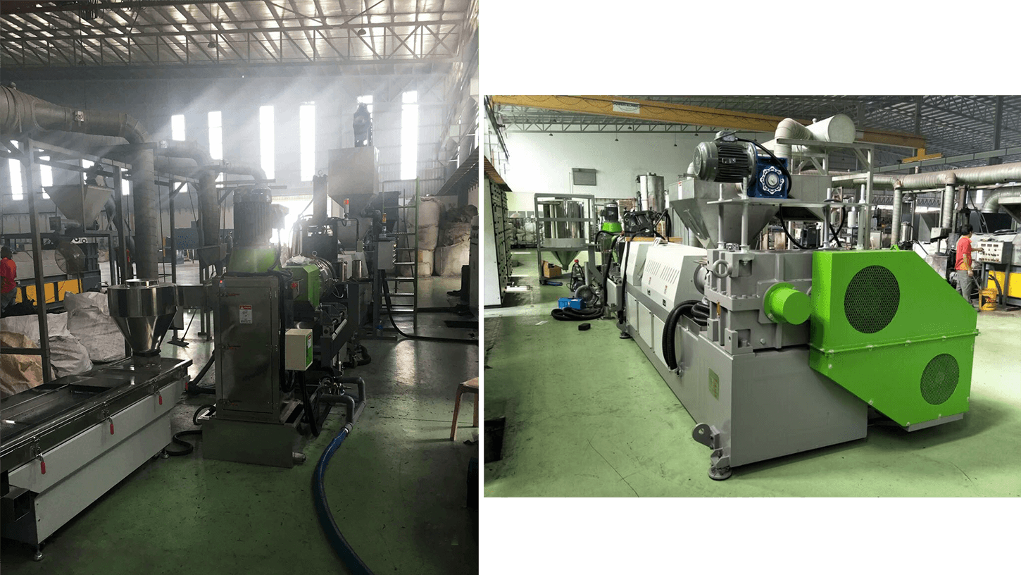 HDPE recycling machine
