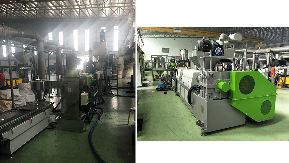 HDPE recycling machine